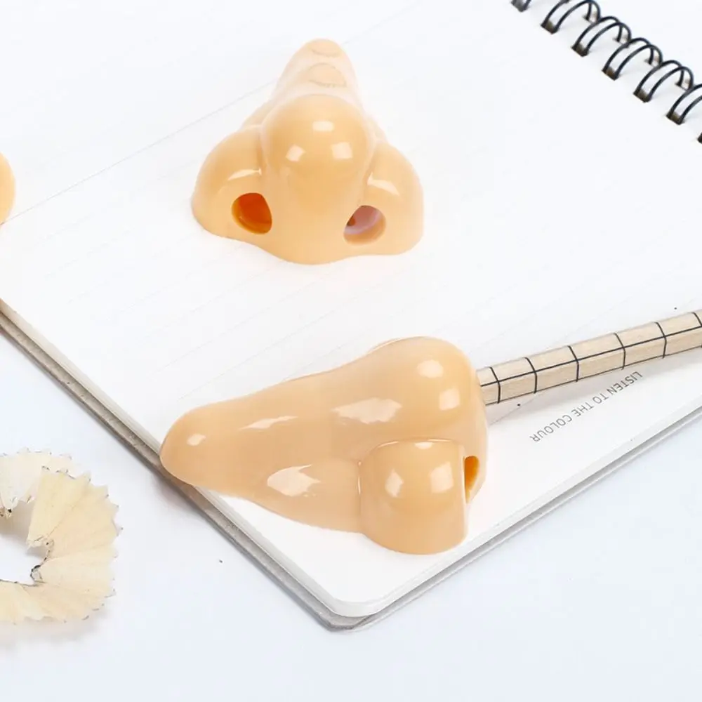 Rewards Gift School Supplies Drawing Nose Pencil Sharpener Funny Pencil Sharpener Pencil Cutting Tools Student Stationery