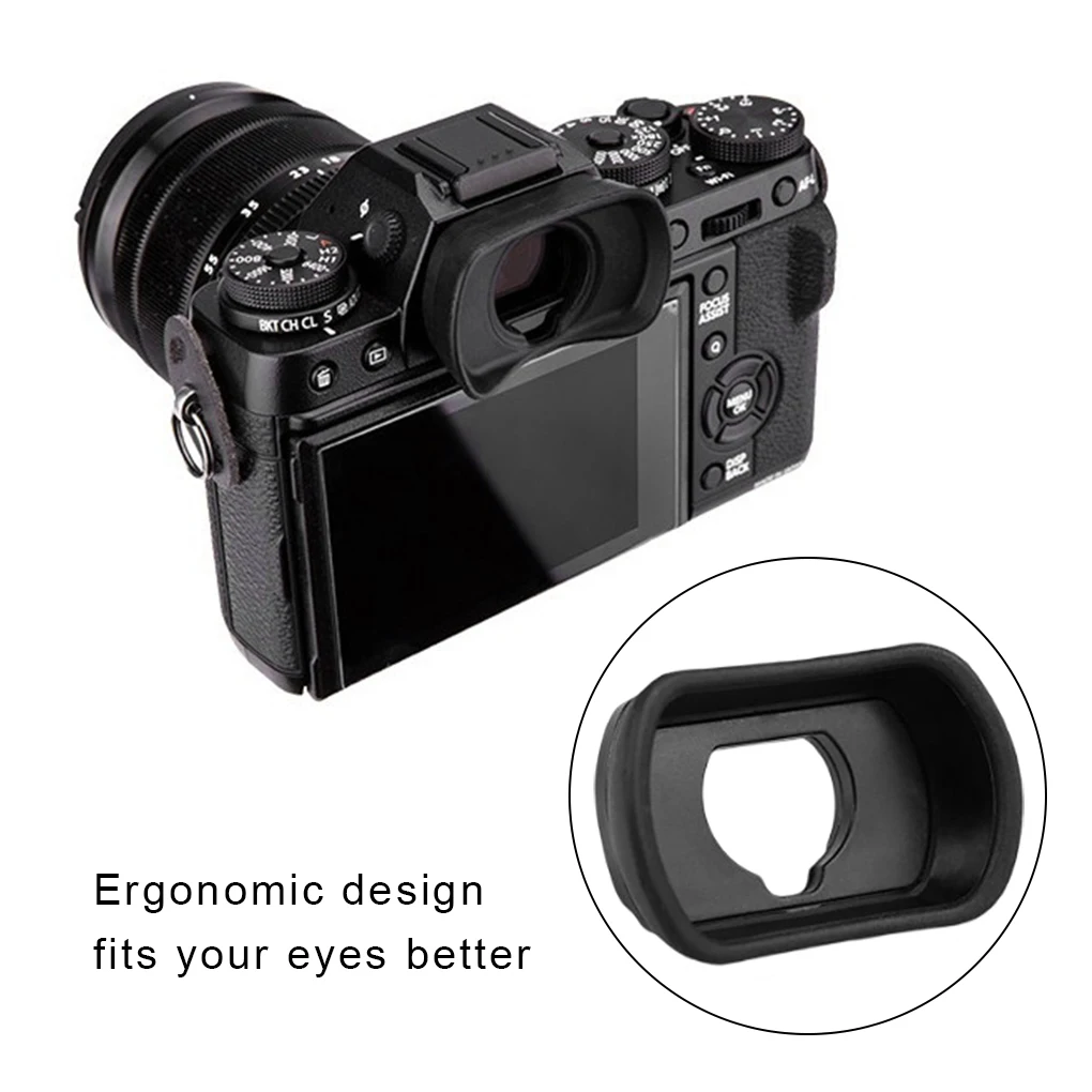 Viseur ergonomique pour appareil photo reflex numérique, couvercle Eyecup, caméscope, SIM, protecteur, mise à niveau de la photographie, remplacement pour Fuji