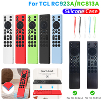 Silicone Case For TCL RC923A/RC813A Remote Control Shockproof Remote Control Protective Cover Dustproof Silicone Protective Case