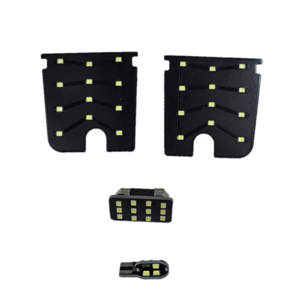 

July King Car LED Reading Light for Mitsubishi ASX Outlander Sport etc, 4 pcs 6000K LED Indoor Dome Map Lights