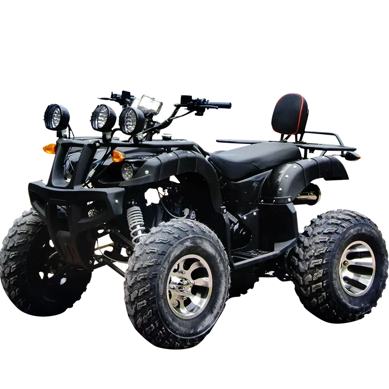 200CC Automatic ATV Fast Shipping From U.S. Stock 4 Wheeler Quad 12V Chain Drive Motorcycle Off Road CVT Cluth Atv