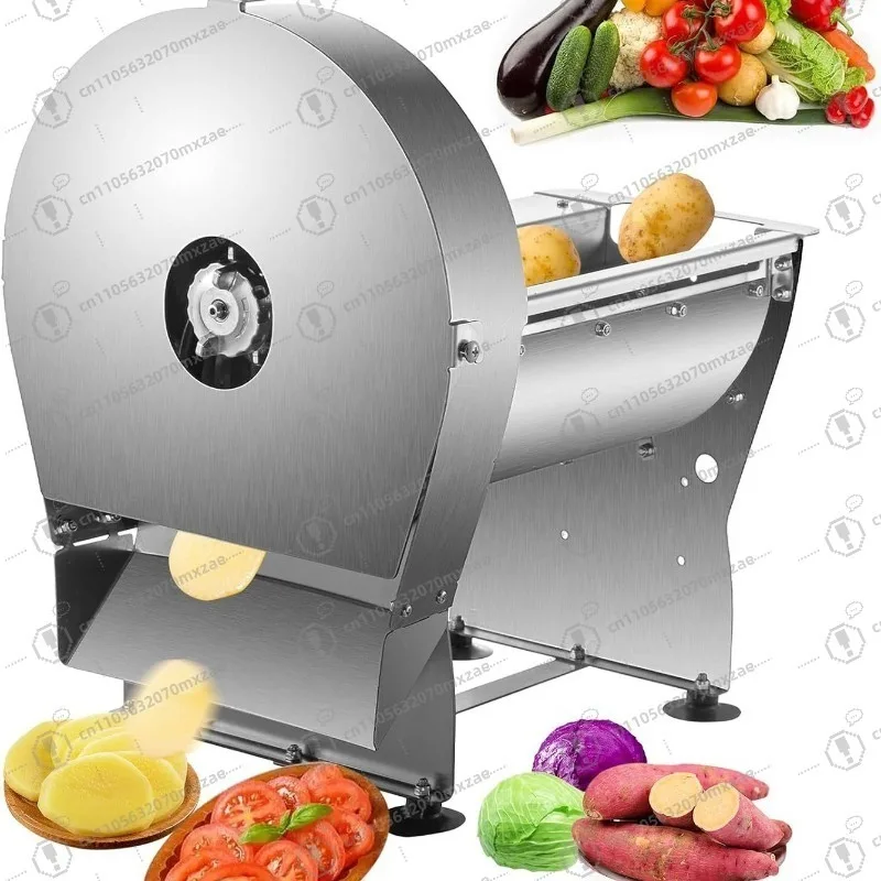 High Efficiency Electric Vegetable Cutter - All-in-One Slicer Shredder Dicer Detachable Easy Clean Kitchen Tool