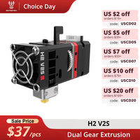 BIQU H2 V2S 24V Extruder Direct Dual Drive Gear Hotend 24V TPU 3D Printer Parts For BX Ender 3 V2 PRO CR10 DIY TITAN Extruder