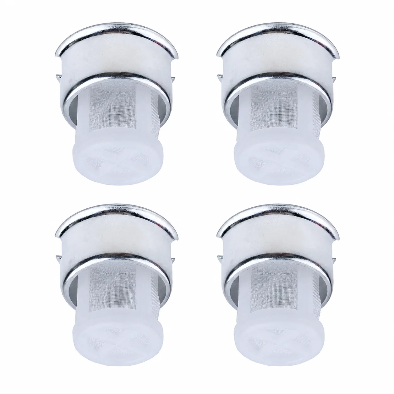 4Pcs Fuel Tank Filter Kit Compatible With Honda GX110-GX390 G100 G150 G200 G300 G400 Generator Parts Replaces 17672-880-000