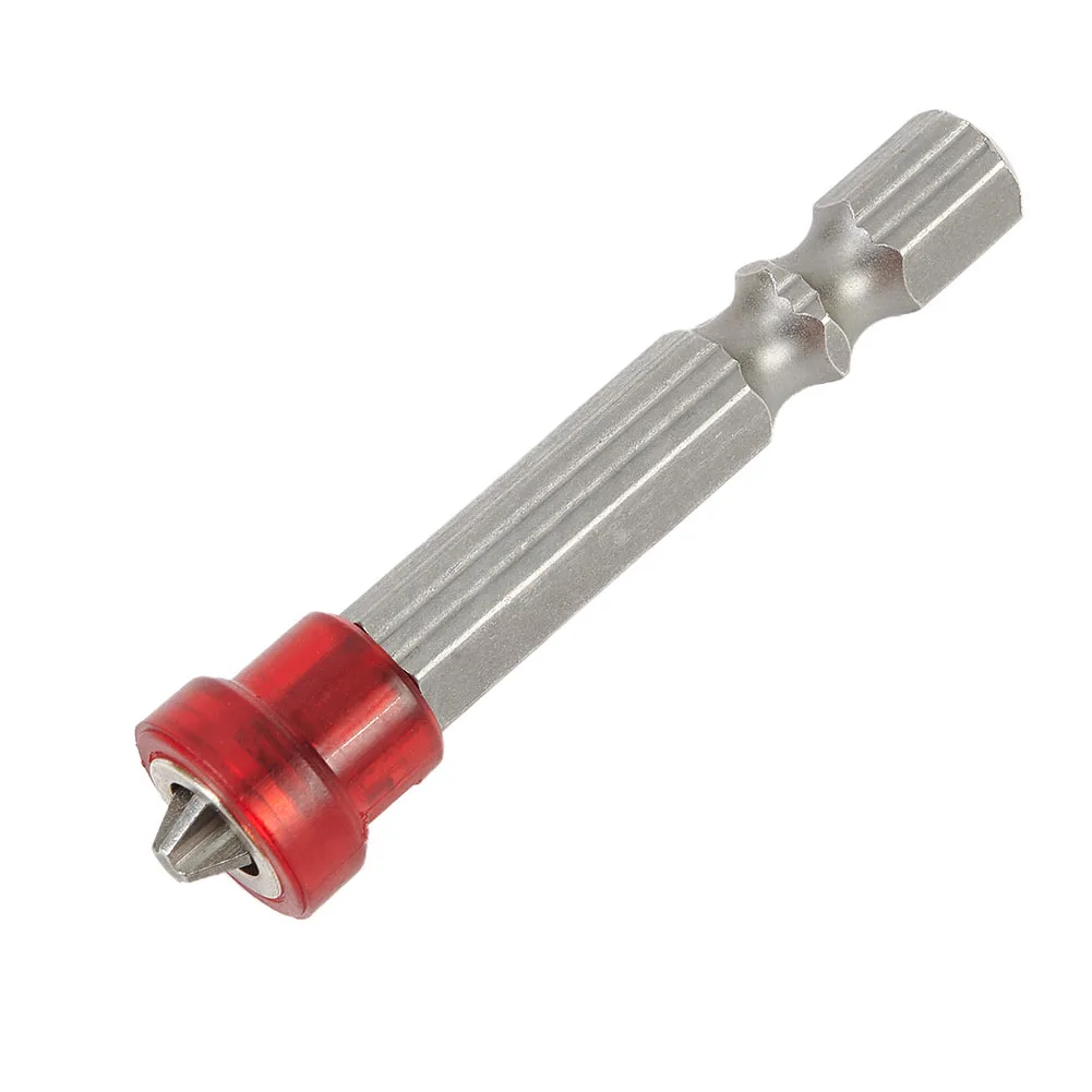 Steel 1/5pcs Screwdriver Bits 1/4 1/4 In 1/4 Inch 2inch 50mm Single Head Cross Drywall Electric For Plasterboard