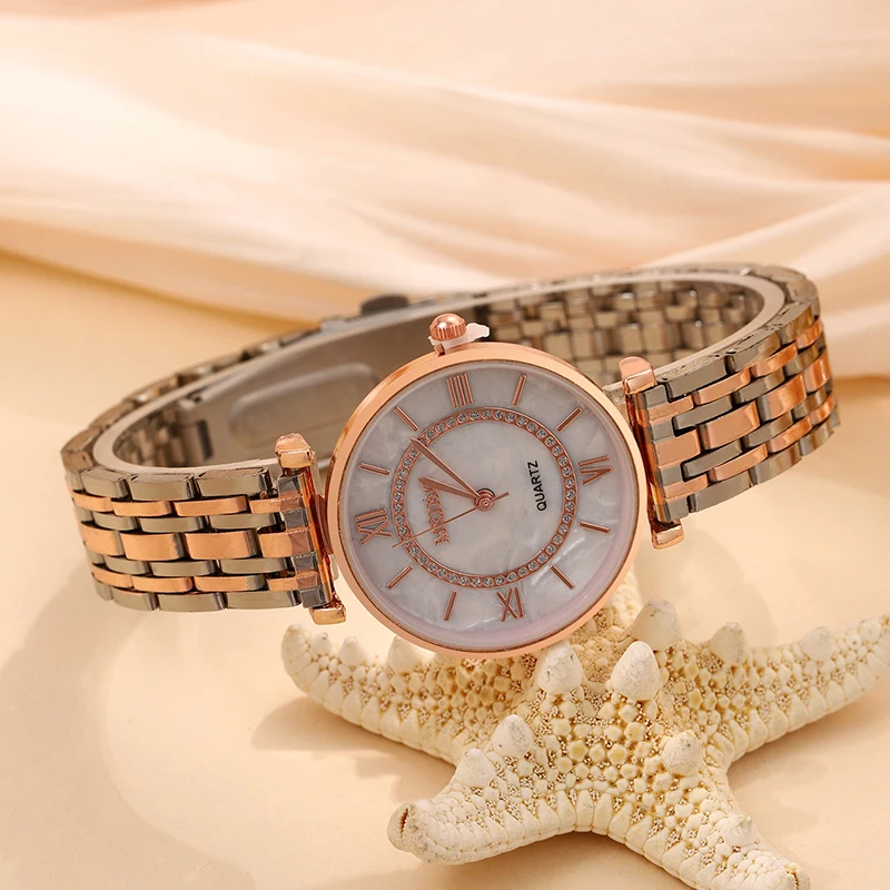 Womens Fashion Quartz Wristwatch Female Clock Stainless Steel Luxury Brand Design Ladies Wrist Watch Relogio Feminino