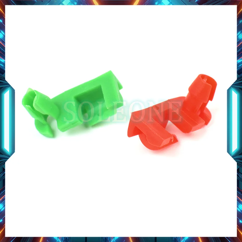 88981031 88981030 Left Right 1Pair Plastic Tailgate Handle Rod Clip For Chevrolet Silverado Sierra 2001 2004-2006