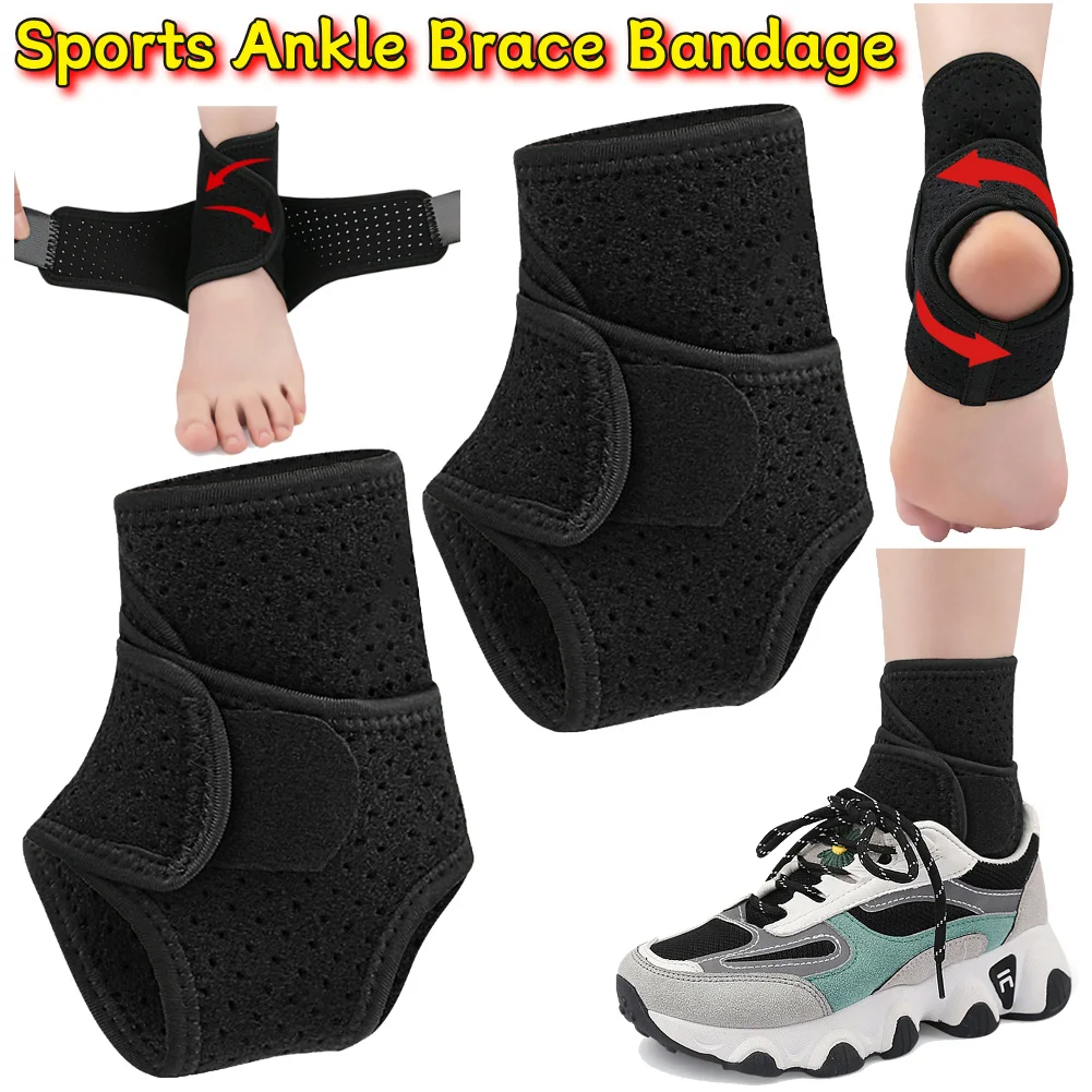 Comfortable Foot Anklets Orthosis Sprain Prevention Ankle Bandage Protective Ankle Support for Men Women for Boys Girls Children