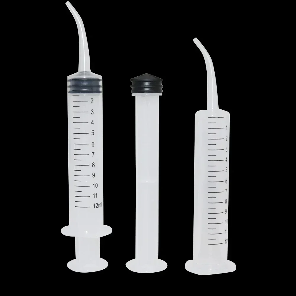 비둘기 수유 팔꿈치 주사기, 새 수유, 모유 수유, 약 피더, 12ml 플라스틱 주사기