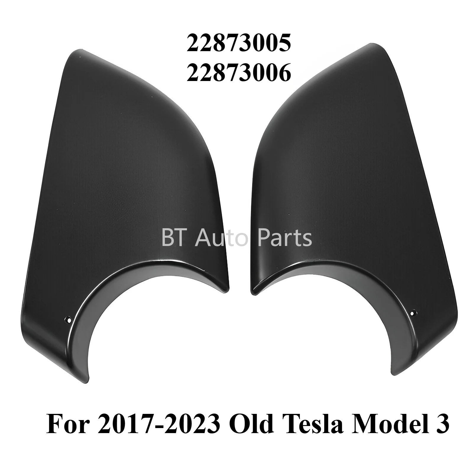 Side Rearview Mirror Lower Base Cover OEM 22873005 22873006 for 2017-2023 Old Tesla Model 3 Mirror Bottom Housing