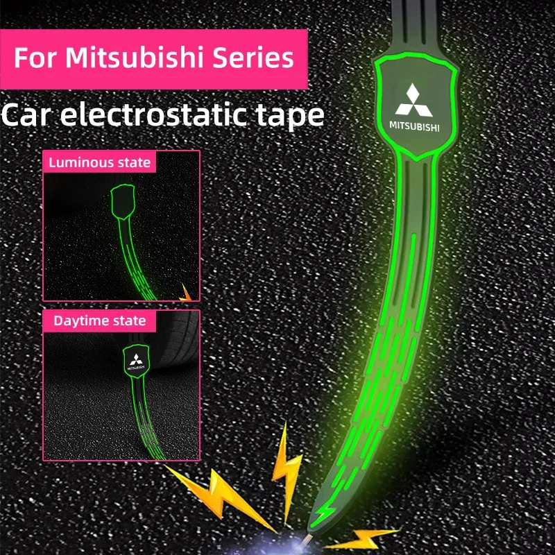 Car Static Electricity For Mitsubishi Outlander Lancer Pajero L200 Car Belt Anti-static Floor Mop Eliminates Static Electricity