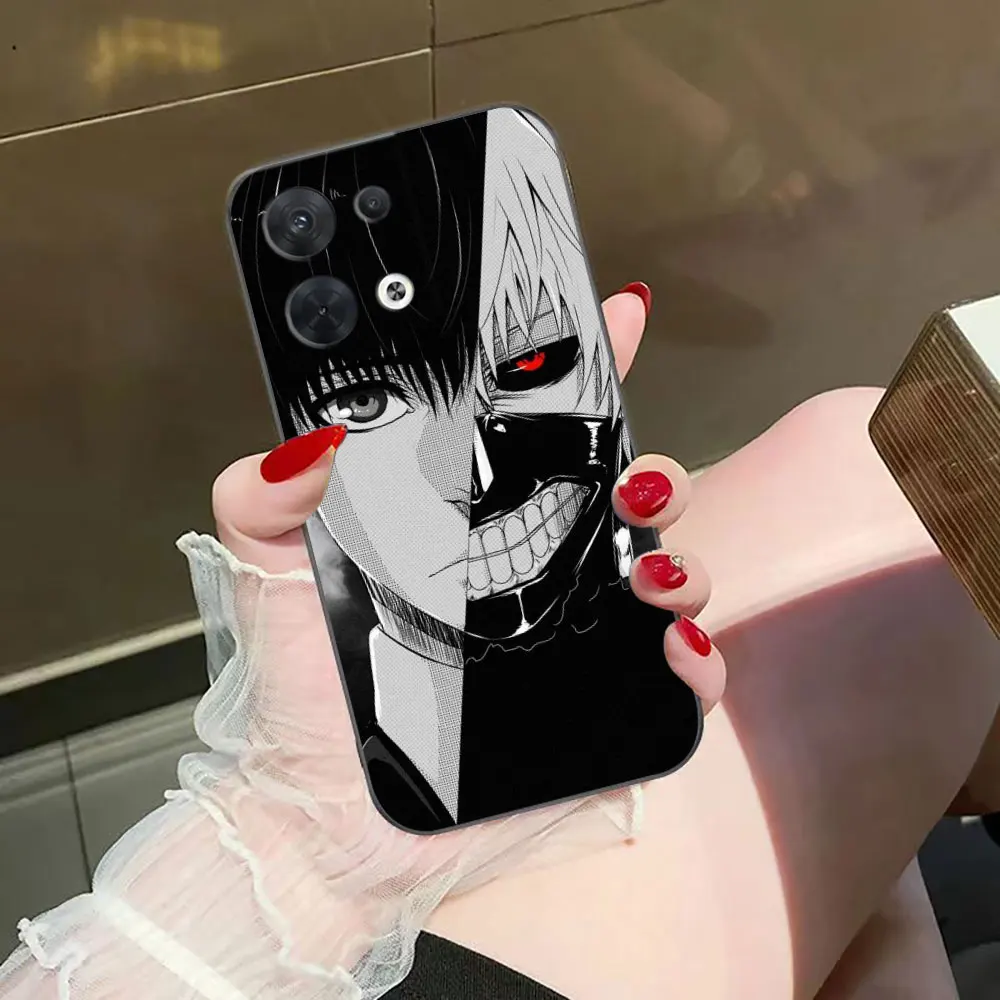 طوكيو g-الغول Kaneki كين مخصص صور جراب هاتف ل ممن لهم رينو 13 13F 12 11 11F 10 8 8T 7 7Z 6 6Z 5 5F 4F 4 F29 غطاء من السيليكون