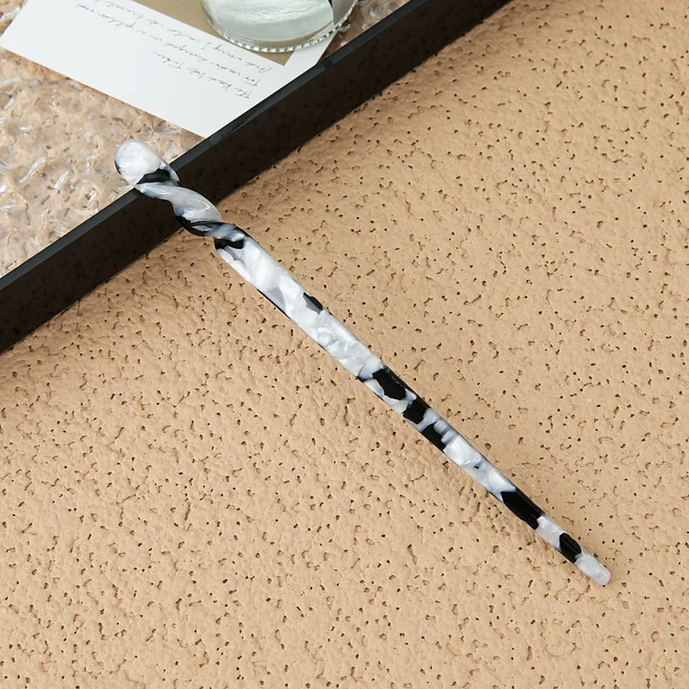 Chinesischen Stil Haar Sticks Vintage Acetat Harz Essstäbchen Frauen Haarnadeln Haar Clip Pin Headwear Hochzeit Haar Schmuck Zubehör – Detail 8