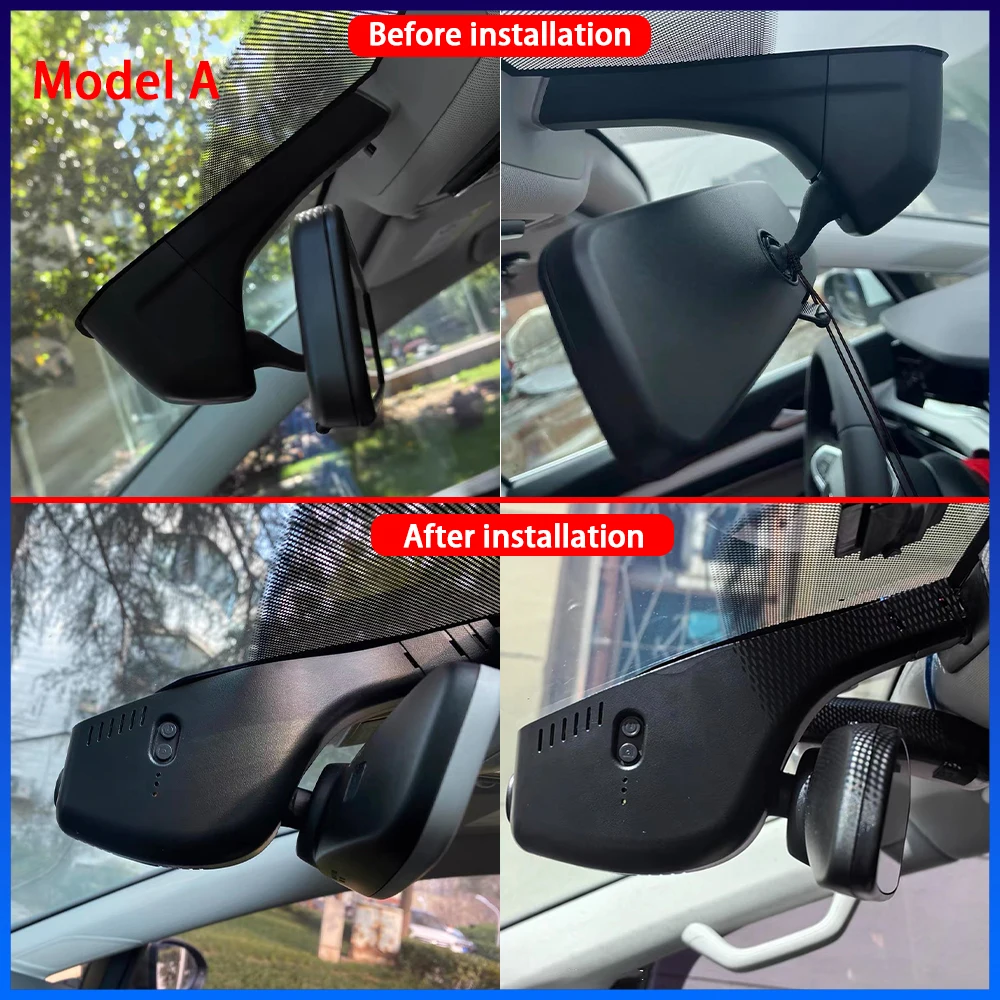 For Volkswagen VW Beetle Coccinelle Maggiolino Fusca Touran Taigun Dash Cam Camera 4K Plug And Play Video Recorder 170° Wide