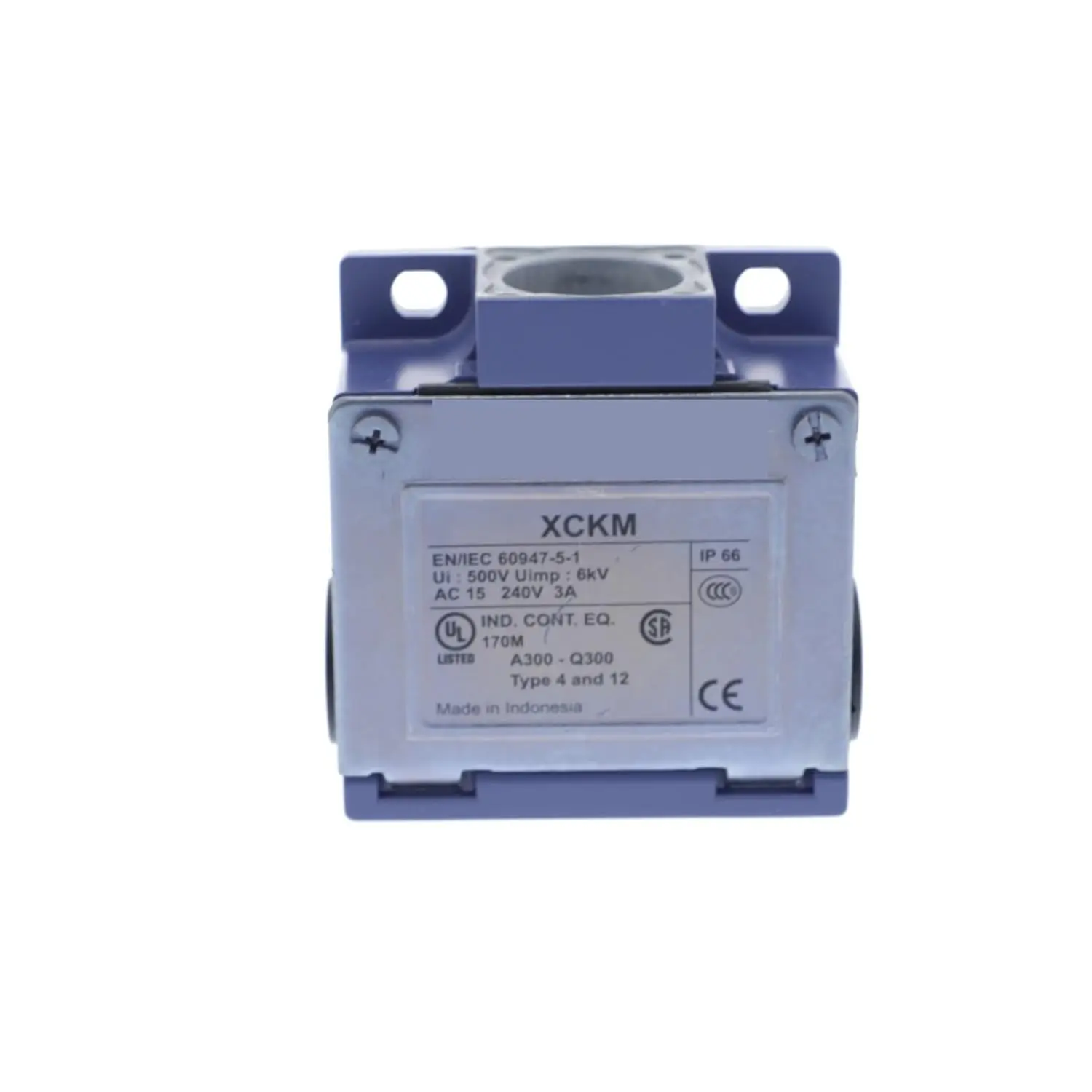 ZCKM1C ZCKM1 switch body, switches XC Standard, ZCK M, 1 NC + 1 NO, terminals