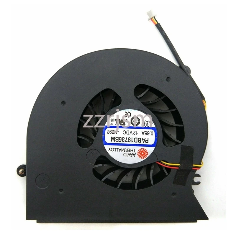 

Вентилятор процессора ноутбука для MSI GT72 GT72S GT72VR MS-1781 MS-1782 N292 N265 6QD 6RD Сменный вентилятор охлаждения для ноутбука Вентилятор 3-контактный