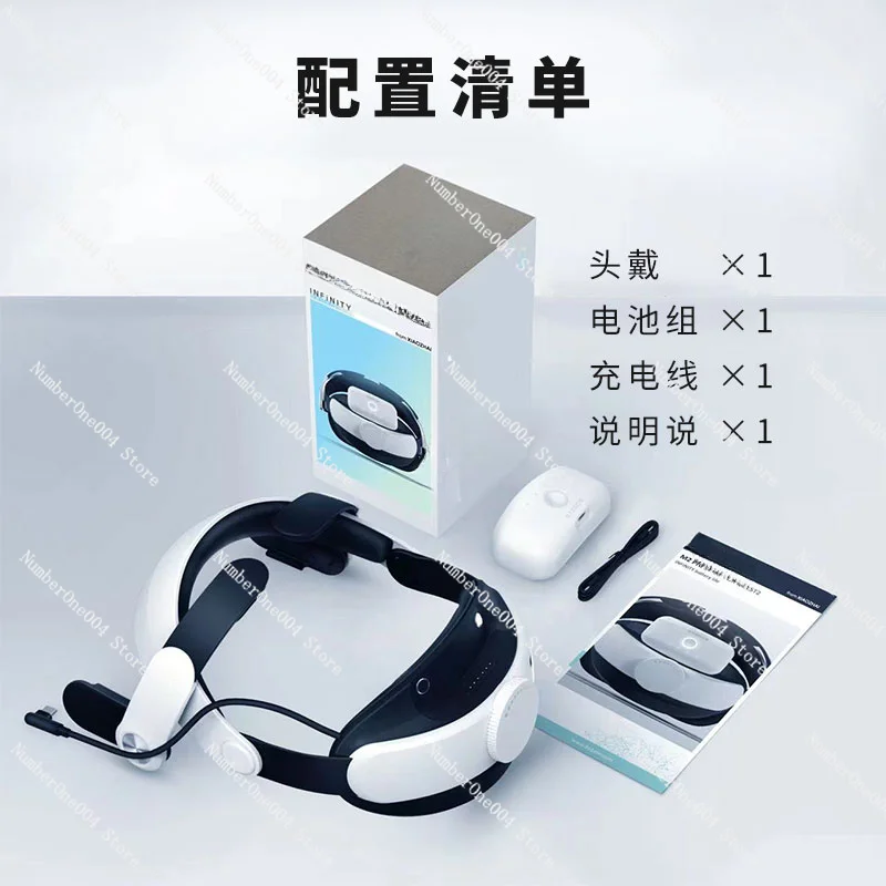 M2pro Headband Suitable for Oculus Quest2 Head Accessories Magnetic Suction Battery Long Battery Life Energy and Comfort Durable