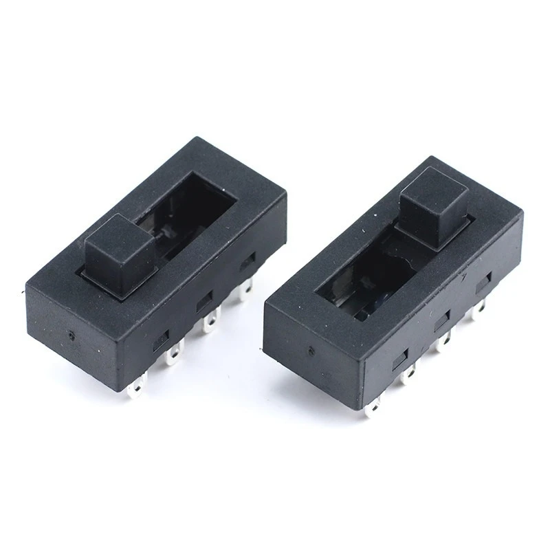 2PCS 12A 250V 3 Position 8 Pin Toggle Slide DIP Switch LQ-103H Hair Dryer Hot Cold Wind For JJ-15 Philips Flyco FH6218/20/21/31