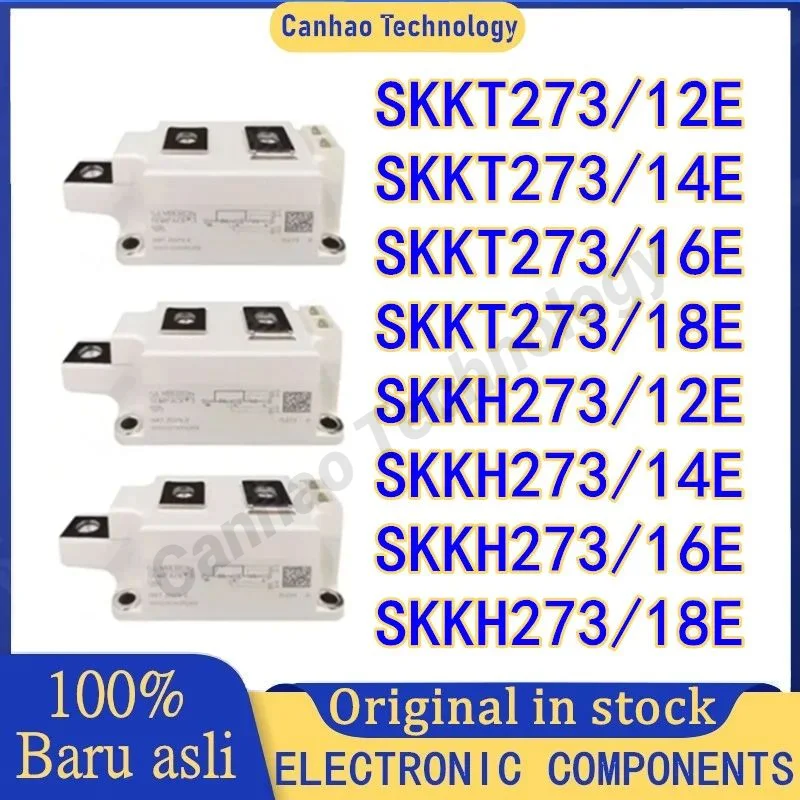 

SKKT273 SKKT273/12E SKKT273-14E SKKT273-16E SKKT273-18E SKKH273/12E SKKH273-14E SKKH273-16E SKKH273-18E Thyristor Diode Modules