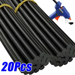 10pcs Car Glue Sticks Car Body Dent Repair Glue Sticks Black High Viscosity Hot Melt Glue Strong Adhesion Stick Car Repair Tool