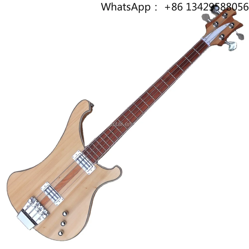 Flyoung Hot Sale Electric Bass Guitar Professional Cheap Electric Bass Neck Through Bass Guitars