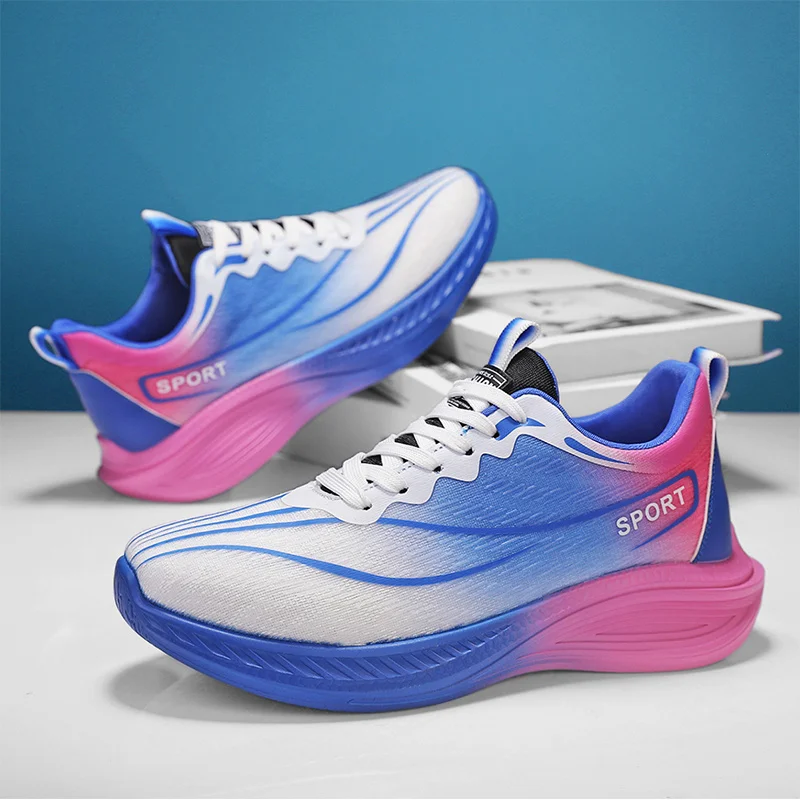 

Новая повседневная спортивная обувь для мужчин, летних студентов, дышащие, тканые, на мягкой подошве, модные и универсальные кроссовки.