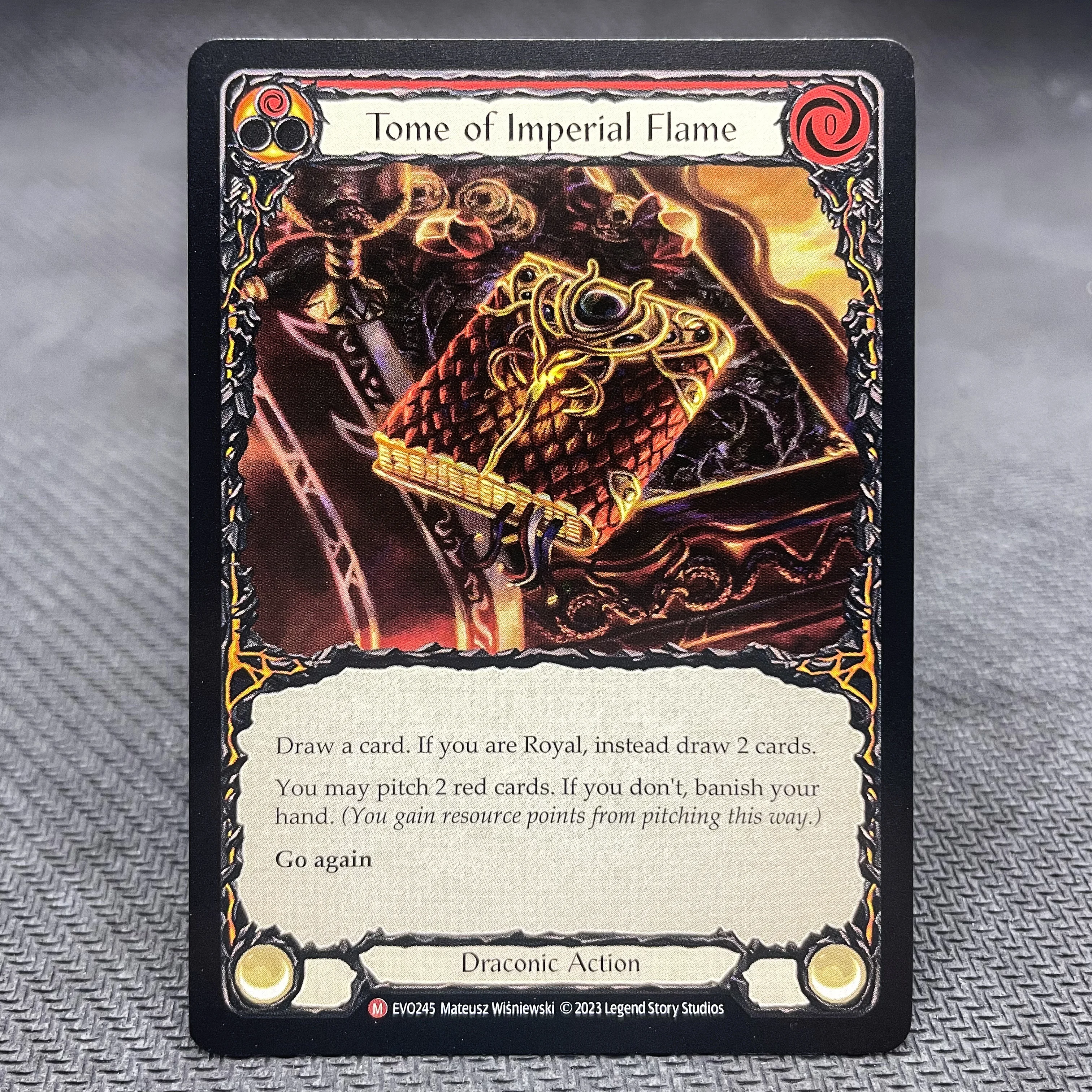 PROXY FAB Card Regular Card Just a Nick Truce Unsheathed