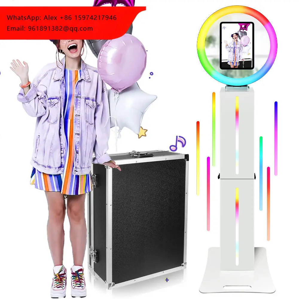 

American Warehouse Touch Screen Photobooth Dslr Photo Booth Magic Mirror For Birthday And Party