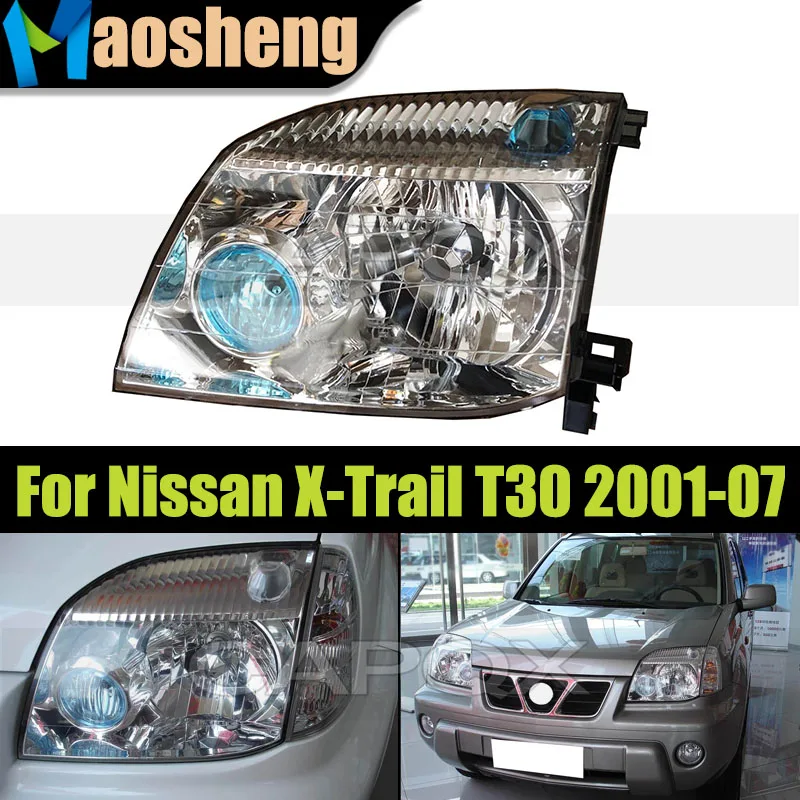

Front Headlight Head Light Whitout Bulbs For Nissan X-Trail T30 2001 2002 2003 2004 2005 2006 2007 Headlamp Driver Light