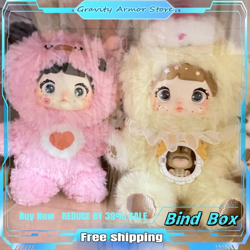 

Оригинальная серия Nommi Blind Box Never Closes, аниме-фигурка, милые милые куклы, загадочная коробка, детские игрушки для девочек, подарки на день рождения