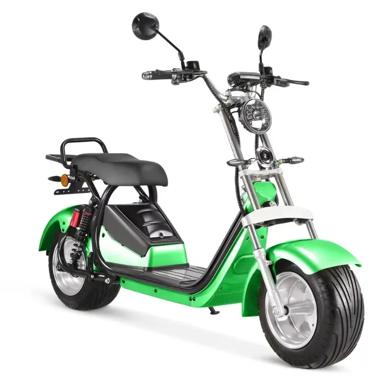 Adult 1500W 60V 12AH Battery Optional Electric Stylish Lightweight Two Electric Scooters