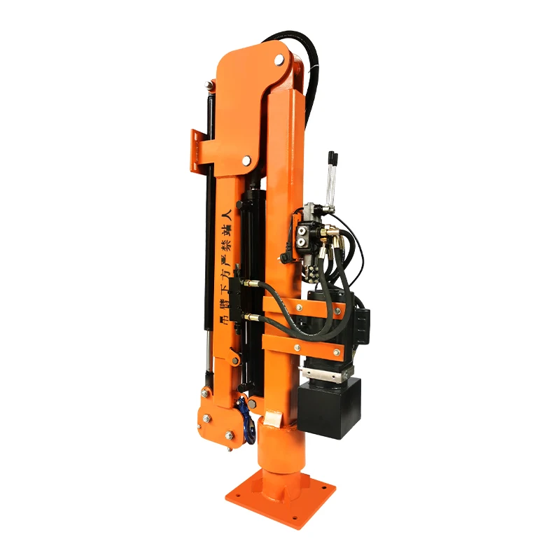 Jib Crane Car Truck Mobile Crane Equipment Match Remote Control Electric Winch Rotary Hydraulic Boom
