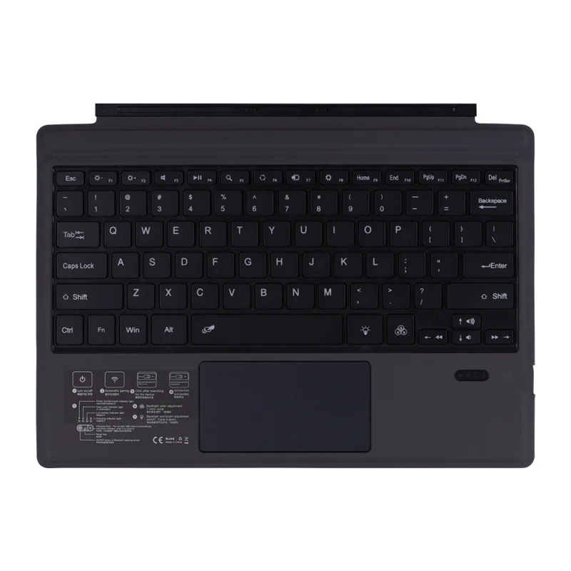 

For Microsoft surfacePro34567 Touch Backlit Keyboard surfacego23 Bluetooth Keyboard