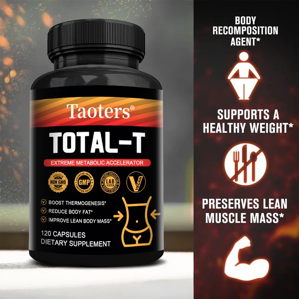 Taoters Vitamin C, Niacin, Chromium Capsules - Weight Management Supplement, Fat Burning, Body Shaping