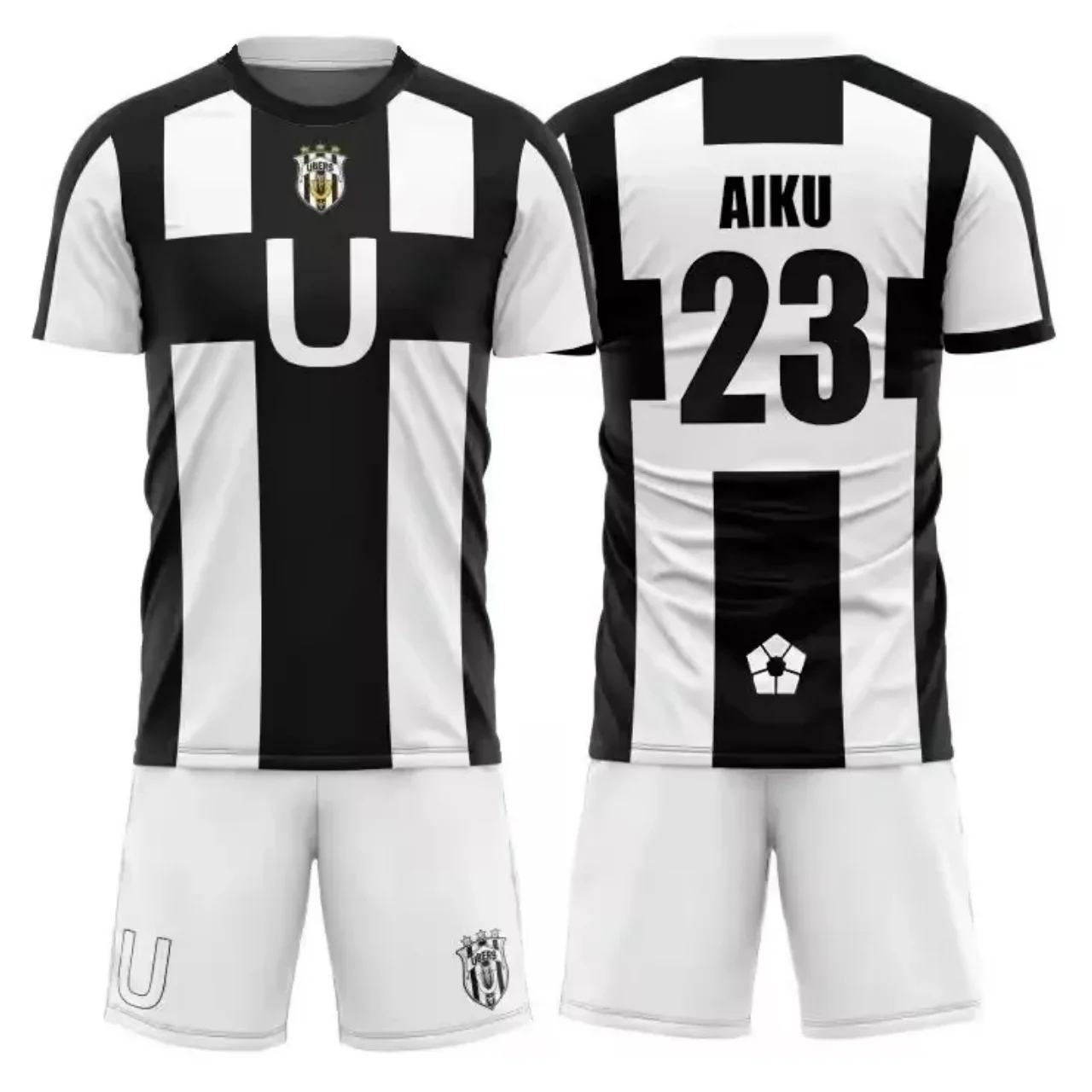 قميص أنيمي بلو لوك أيكو أزياء تنكرية لفريق كرة القدم جيرسي # 23 مجموعة قمصان أوليفر أيكو شورت طباعة ثلاثية الأبعاد