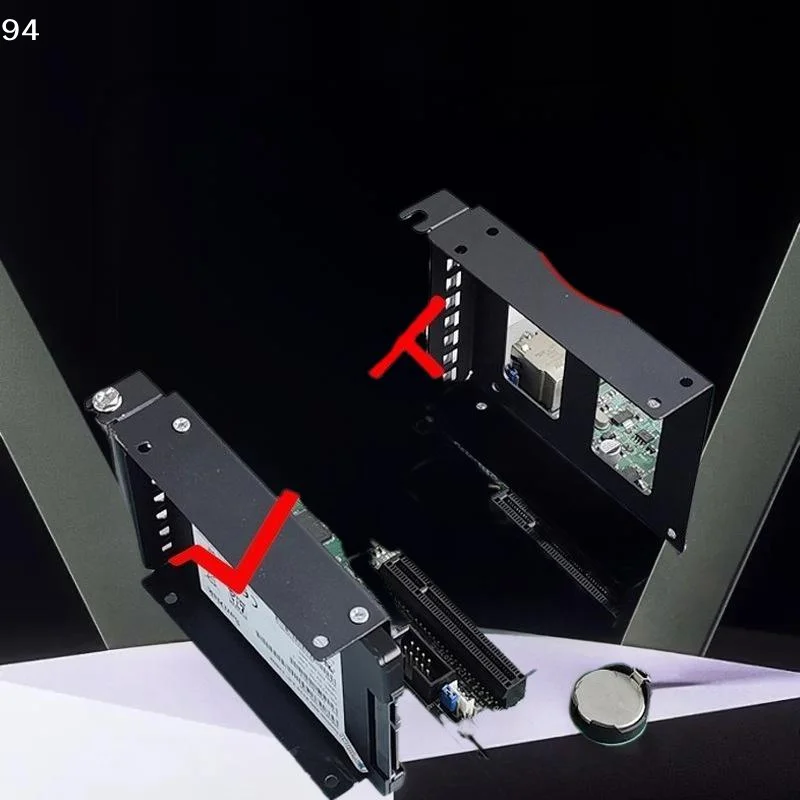 

Desktop Computer Case SSD HDD Universal Hard Drive Bay PCI Card Slot Expansion Rack Suitable For 2.5-inch/3.5-inch Hard Drives