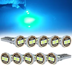 10PCS T10 W5W 3030Chipsets LED Car Side Turn Signals Clearance Lights Bulbs 12V Plug and Play Canbus for Car Brake Reverse Light