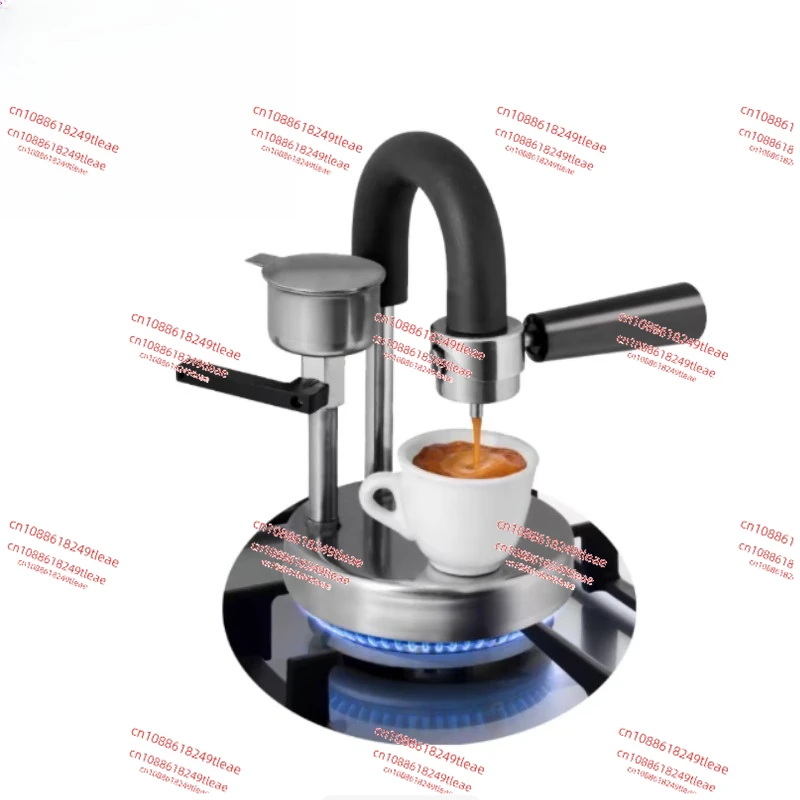 

Stainless steel moka pot; sturdy and durable/unique and compact in appearance/simple and easy to use.