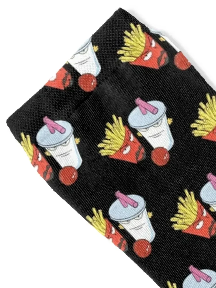 Frylock Meatwad Master Shake Aqua Teen Hunger Force Socks fashionable FASHION tennis gifts Socks For Women Men's