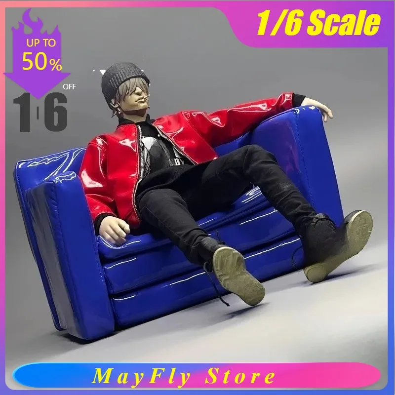 

1/6 Trendy Red Jacket Black Pants Set | Male Soldier Clothes Model for 27cm Action Figures Doll Body