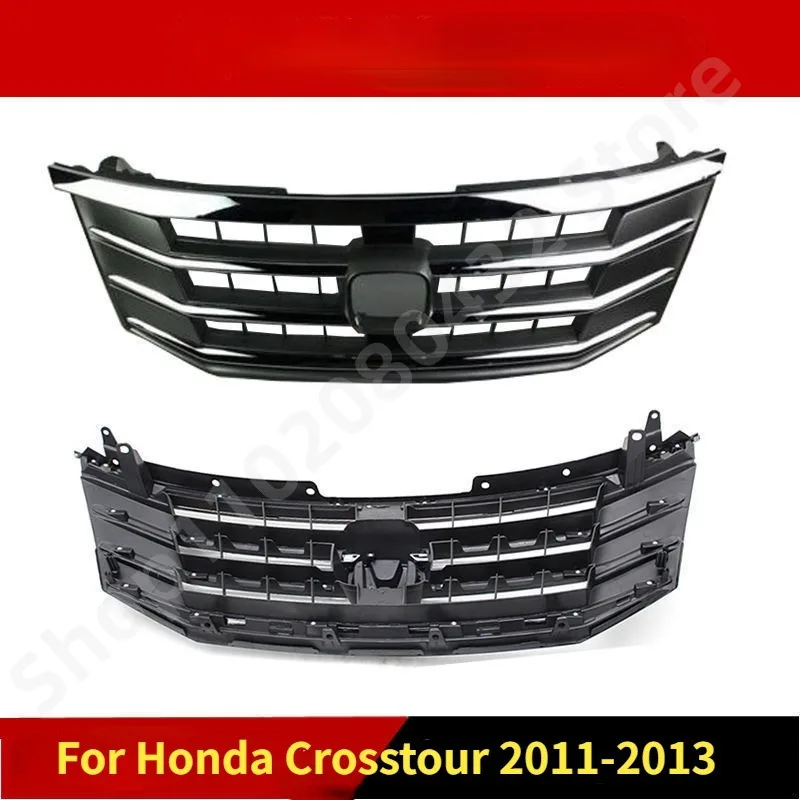 

For Honda Crosstour 2011-2013 1PC Band New Front Grill Grille Auto Racing Car Grill High Quality Direct Replacement Grille