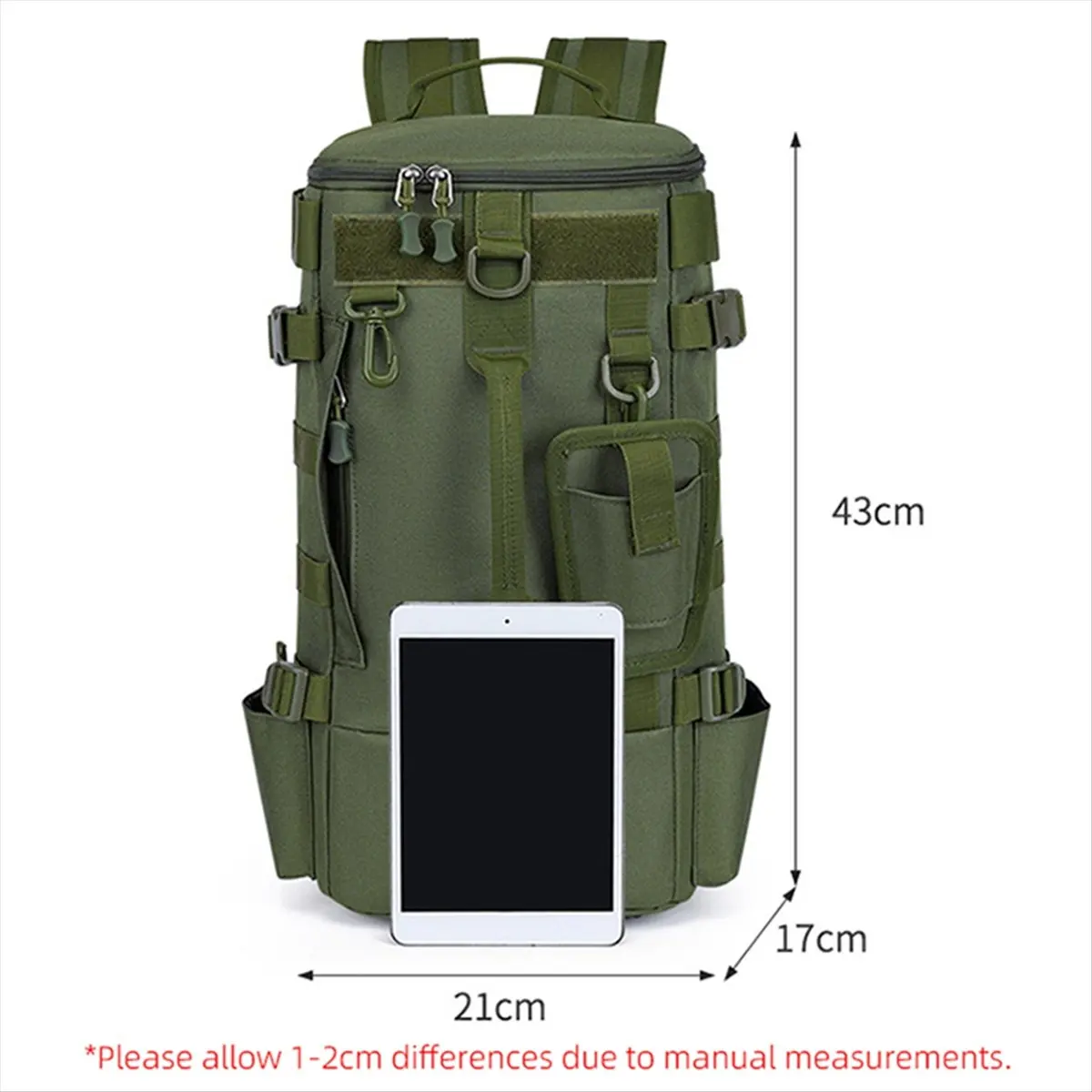Sports Fishing Gear Storage Backpack Fishing Bag Wet Dry Separation Splash-Proof LUYA Bag Outdoor Hiking Fishing Camping Bag,A