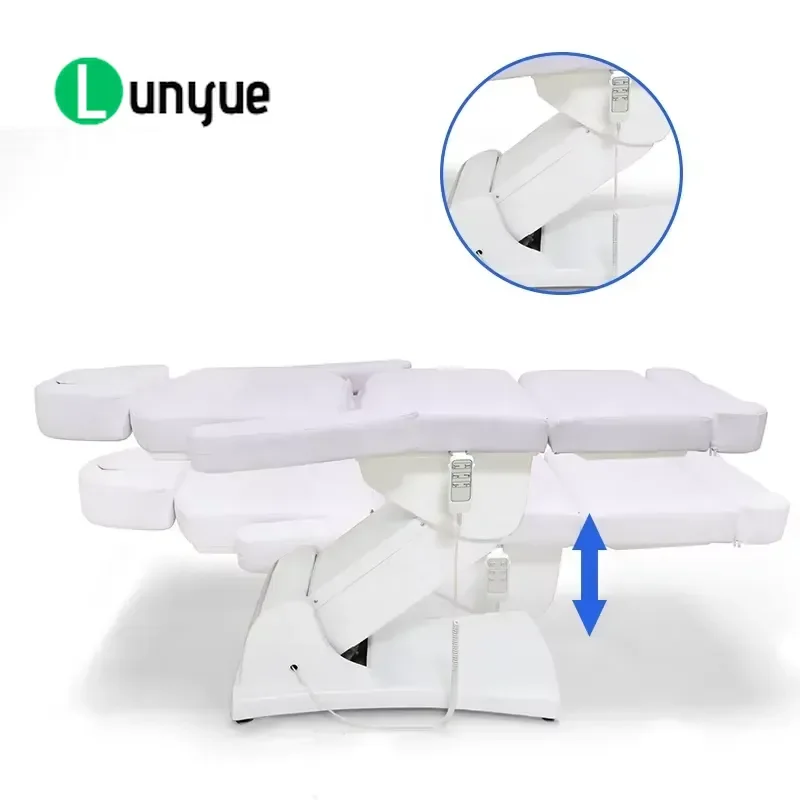Electric Facial Bed 3/4 Motor Adjustment Hydrotherapy Massage Table for Aesthetic Medicine Beauty Spa Treatment