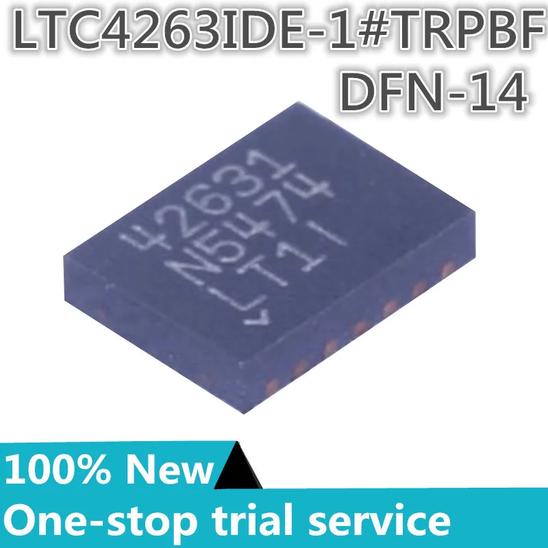 

2-100pcs %New original LTC4263IDE-1#TRPBF LTC4263IDE-1#PBF Silkscreen 42631 DFN-14 Power Over Ethernet (PoE) controller