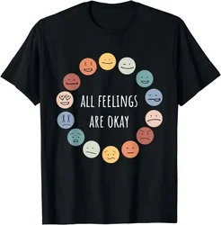 Emotional Health Important T-shirt for Mental Wellness Awareness Month Unisex Style Shirts for Women Custom Printed Shirt