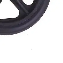 

7 Inch Detachable Rubber Wheels Heavy Duty Wheelchair Front Castor Shopping Cart Wheel Wheelchair Replacement