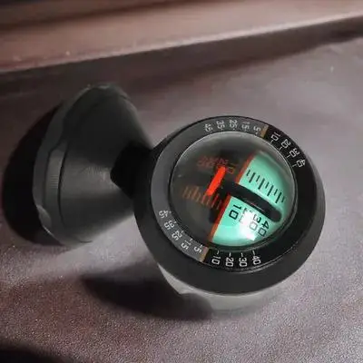 

Vehicle Inclination Indicator Car Level Meter Fast Response Easy Read Dial Safe Driving Gift Family Friend Car Inclinometer
