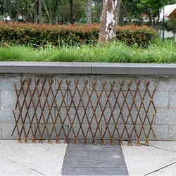 Garden Brise Vue Jardin 40cm Wooden Garden Trellis Expanding Divider Climbing Plants Fence Screen Fences For Garden Vallas
