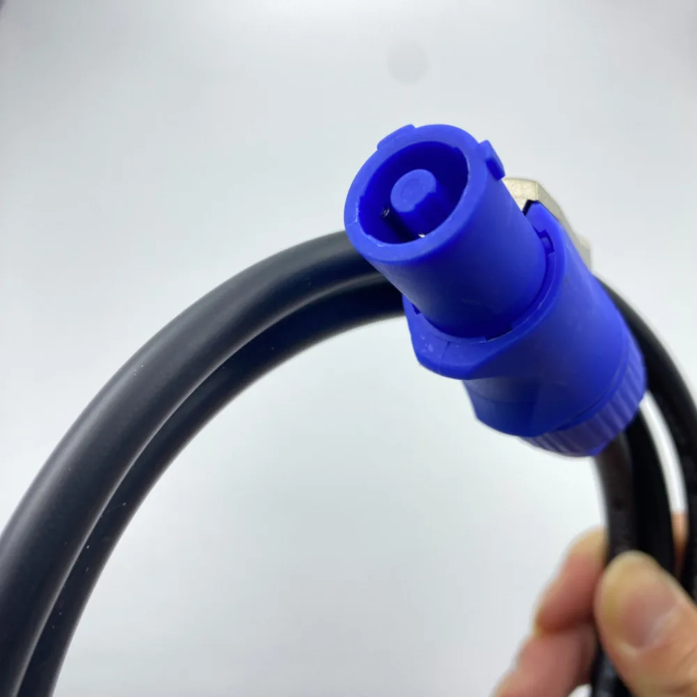 EU/US Plug AC Power Cable Powercon Connector 1Meter Power Cord For Beam Moving Head DMX LED PAR Audio Smoke Machine AC 90-240V
