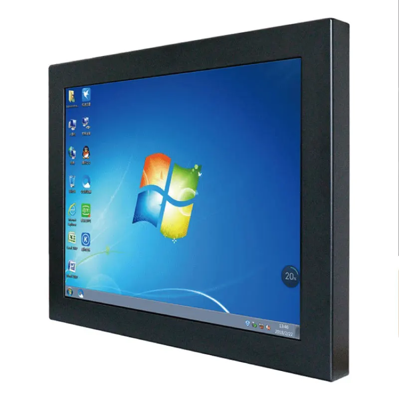 

10"12"14" Industrial Computer Resistive Touch Screen Core i3-6100U 4GB 128GB 15/17 Inch Portable PC RS232 COM WIFI Win10